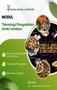 Modul Teknologi Pengolahan Umbi-umbian