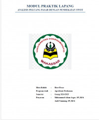 MODUL PRAKTEK LAPANG ANALISIS PELUANG PASAR DENGAN PENDEKATAN SWOT